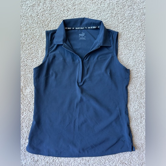 ⛳️ Women’s Puma Sleeveless Golf Shirt - Size XS - Picture 1 of 3